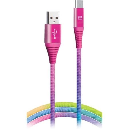 DOOMSDAY 3.5 ft. Micro-USB Charge & Sync Cable; Rainbow DO1484252